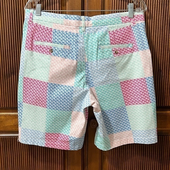 Vineyard Vines for Target Boys Patchwork Whale Shorts - Picture 3 of 4